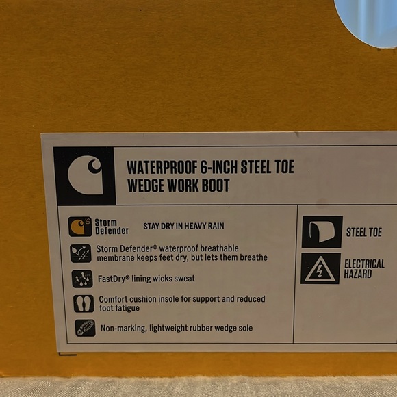 *BRAND NEW* Carhartt Work Boots - Picture 5 of 8